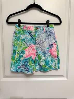 Lilly Pulitzer Boys Shorts size 7. WORN ONCE!